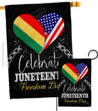 Jubilee Day - Historic Americana Vertical Impressions Decorative Flags HG140997 Made In USA