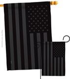 All Black America - Historic Americana Vertical Impressions Decorative Flags HG141188 Made In USA