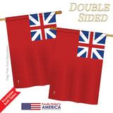 British Ren Ension - Historical Flags of the World Vertical Impressions Decorative Flags HG140707 Printed In USA