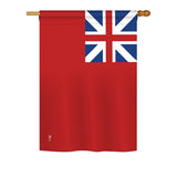 British Ren Ension - Historical Flags of the World Vertical Impressions Decorative Flags HG140707 Printed In USA