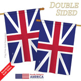British Union - Historical Flags of the World Vertical Impressions Decorative Flags HG140719 Printed In USA
