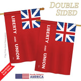 Taunton - Historical Flags of the World Vertical Impressions Decorative Flags HG140720 Printed In USA