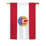 French Polynesia - Historical Flags of the World Vertical Impressions Decorative Flags HG140844 Printed In USA