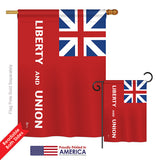 Taunton - Historical Flags of the World Vertical Impressions Decorative Flags HG140720 Printed In USA