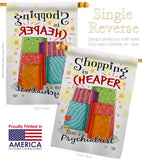 Shopping is Cheaper - Hobbies Interests Vertical Impressions Decorative Flags HG192124 Made In USA