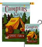 Smore Fun! - Hobbies Interests Vertical Impressions Decorative Flags HG137128 Made In USA