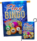 Play Bingo - Hobbies Interests Vertical Impressions Decorative Flags HG109076 Made In USA