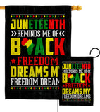 Black Freedom - Historic Americana Vertical Impressions Decorative Flags HG190152 Made In USA