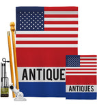 US Antiques - Merchant Special Occasion Vertical Impressions Decorative Flags HG140845 Made In USA