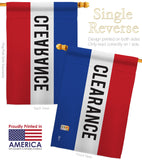 Clearance - Merchant Special Occasion Vertical Impressions Decorative Flags HG140779 Made In USA