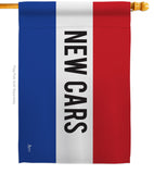 New Cars - Merchant Special Occasion Vertical Impressions Decorative Flags HG140807 Made In USA