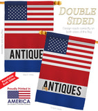 US Antiques - Merchant Special Occasion Vertical Impressions Decorative Flags HG140845 Made In USA