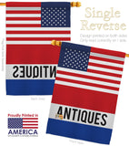 US Antiques - Merchant Special Occasion Vertical Impressions Decorative Flags HG140845 Made In USA