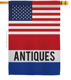 US Antiques - Merchant Special Occasion Vertical Impressions Decorative Flags HG140845 Made In USA