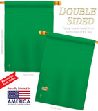 Green - Merchant Special Occasion Vertical Impressions Decorative Flags HG140999 Made In USA