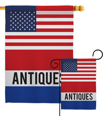 US Antiques - Merchant Special Occasion Vertical Impressions Decorative Flags HG140845 Made In USA