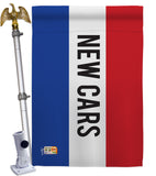 New Cars - Merchant Special Occasion Vertical Impressions Decorative Flags HG140807 Made In USA