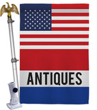 US Antiques - Merchant Special Occasion Vertical Impressions Decorative Flags HG140845 Made In USA