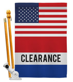 US Clearance - Merchant Special Occasion Vertical Impressions Decorative Flags HG140846 Made In USA