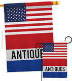 US Antiques - Merchant Special Occasion Vertical Impressions Decorative Flags HG140845 Made In USA