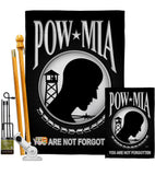 POW / MIA - Military Americana Vertical Impressions Decorative Flags HG108062