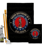 Army Proud Boyfriend Soldier - Military Americana Vertical Impressions Decorative Flags HG108510 Made In USA