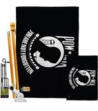 POW/MIA - Military Americana Vertical Impressions Decorative Flags HG140307 Made In USA