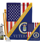 Home of Air Force - Military Americana Vertical Impressions Decorative Flags HG140606 Made In USA