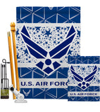 Air Force - Military Americana Vertical Impressions Decorative Flags HG170148 Made In USA