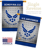 US Air Force - Military Americana Vertical Impressions Decorative Flags HG108421 Made In USA