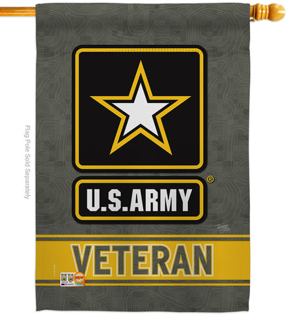 American Anthem· AOR·シール帯 US Army Veteran - Military Americana Vertical Impressions