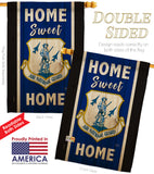 Home Sweet Air National Guard - Military Americana Vertical Impressions Decorative Flags HG108447 Made In USA