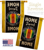 Home Sweet Vietnam - Military Americana Vertical Impressions Decorative Flags HG108449 Made In USA