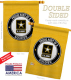 Proud Aunt Soldier - Military Americana Vertical Impressions Decorative Flags HG108488 Made In USA