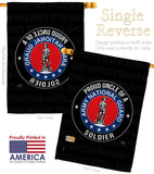 Army Proud Uncle Soldier - Military Americana Vertical Impressions Decorative Flags HG108600 Made In USA