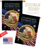 Patriot Day 911 - Military Americana Vertical Impressions Decorative Flags HG137288 Made In USA