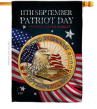 Patriot Day 911 - Military Americana Vertical Impressions Decorative Flags HG137288 Made In USA