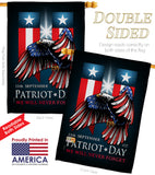 911 Patriot Day - Military Americana Vertical Impressions Decorative Flags HG137289 Made In USA