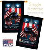 911 Patriot Day - Military Americana Vertical Impressions Decorative Flags HG137289 Made In USA