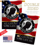 Not Forgotten POW MIA - Military Americana Vertical Impressions Decorative Flags HG140000 Made In USA