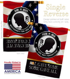 Not Forgotten POW MIA - Military Americana Vertical Impressions Decorative Flags HG140000 Made In USA