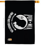 POW/MIA - Military Americana Vertical Impressions Decorative Flags HG140307 Made In USA