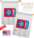 82nd. Airborne - Military Americana Vertical Impressions Decorative Flags HG140316 Made In USA