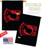 Red POW/MIA - Military Americana Vertical Impressions Decorative Flags HG140342 Made In USA