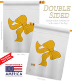 Yellow Ribbon - Military Americana Vertical Impressions Decorative Flags HG140344 Made In USA