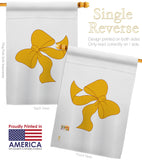 Yellow Ribbon - Military Americana Vertical Impressions Decorative Flags HG140344 Made In USA