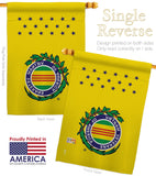 Vietnam War - Military Americana Vertical Impressions Decorative Flags HG140362 Made In USA