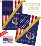 Home of Air National Guard - Military Americana Vertical Impressions Decorative Flags HG140610 Made In USA