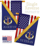 Home of Air National Guard - Military Americana Vertical Impressions Decorative Flags HG140610 Made In USA