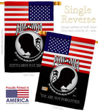 US POW MIA - Military Americana Vertical Impressions Decorative Flags HG140626 Made In USA